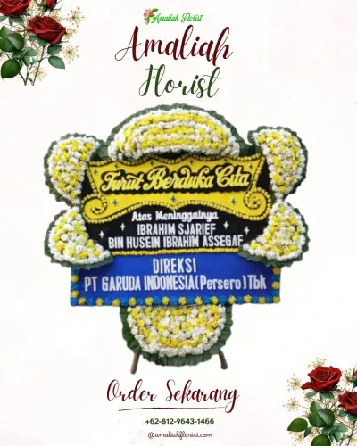 Papan Bunga Duka di Bontoala